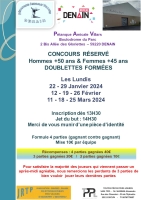 Concours Doublettes 50 ans et + - PAV Denain